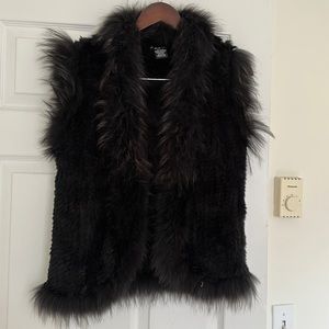 Saks Fur Vest